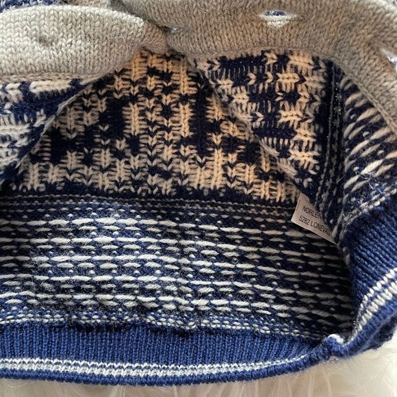 Norlender Knitwear Norwegian 100% Wool Baby Cardigan - Picture 5 of 14